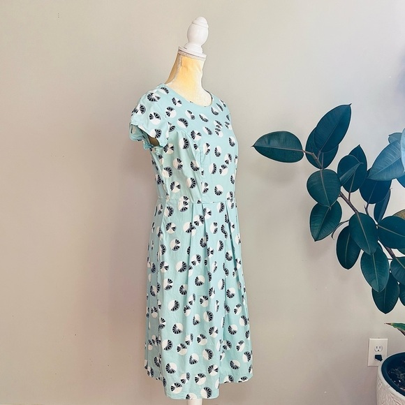 Downeast retro print midi dress - Picture 3 of 6